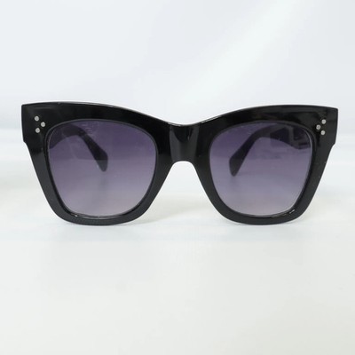 Sonnenbrille, Cat Eye, Schwarz, Damen #LCN