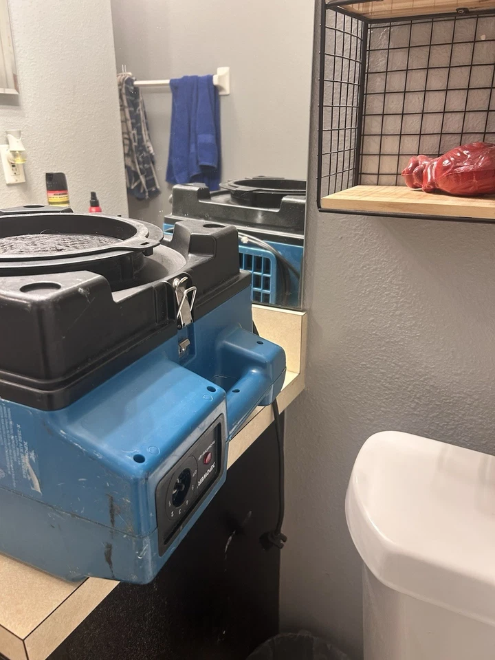 Fregadora de aire profesional HEPA de 3 etapas XPOWER X-3400A. Azul probado, funciona sin caja Foto 3 de 4