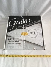 GRANITE COUNTERTOP PAINT white diamond (Kit Has Everything You Need), open box.