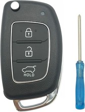 Key Fob Case Replacement Key Fob Cover fit for Sonata Santa fe Tucson Keyless En