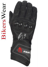 Gants de moto en cuir Richa Savage protection Knox noir PRIX CONSEILLÉ 89,99 £