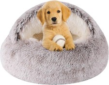 Dog Beds for Small Dogs, Cat Bed Cave, Washable Cute Cat Bed, Cozy Nook Pet Bed