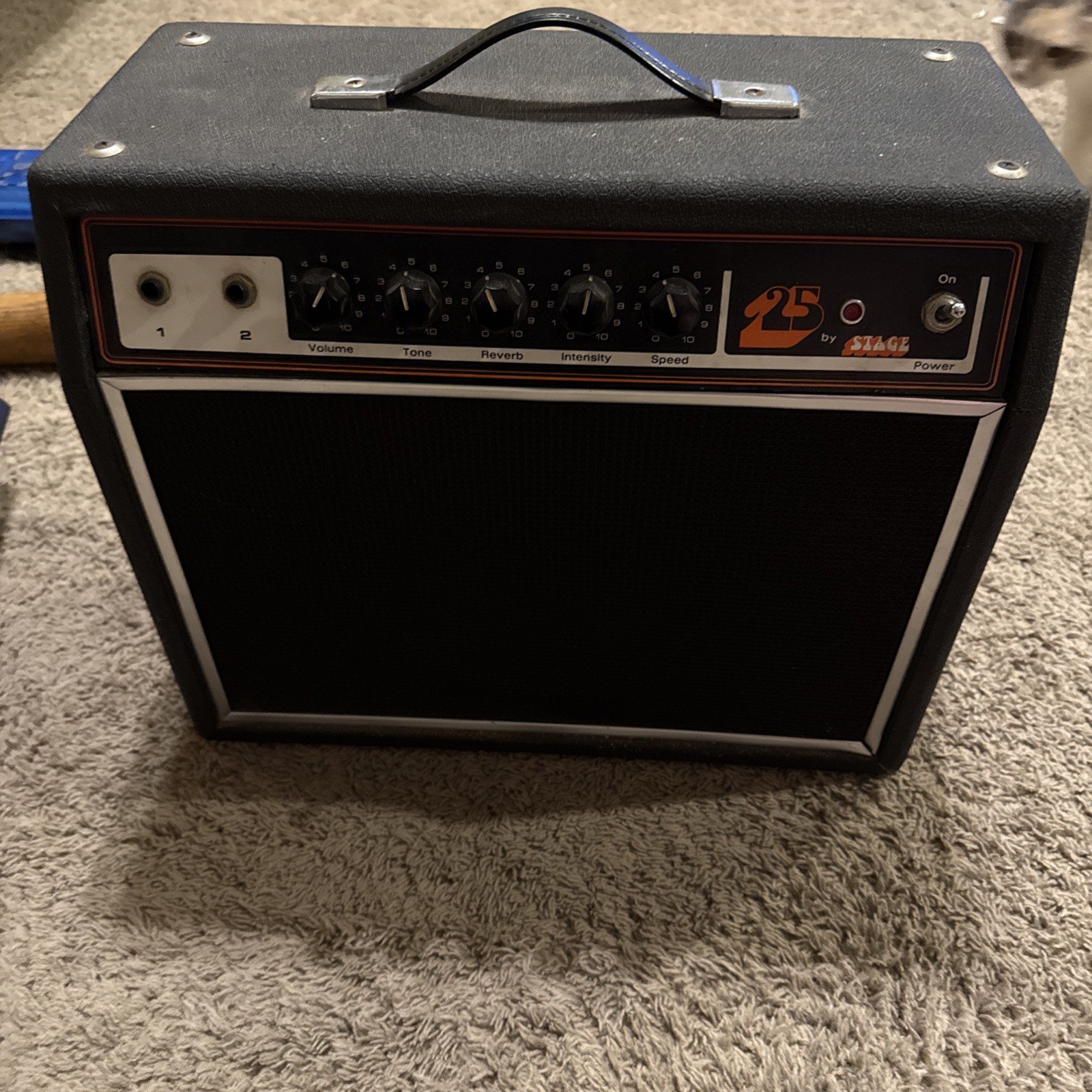 Vintage Stage Model 25 Guitar Amp AMPLIFIER Works Great