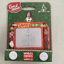 NEW Etch A Sketch Elf Special Edition Original Magic Screen Kids Drawing Toy