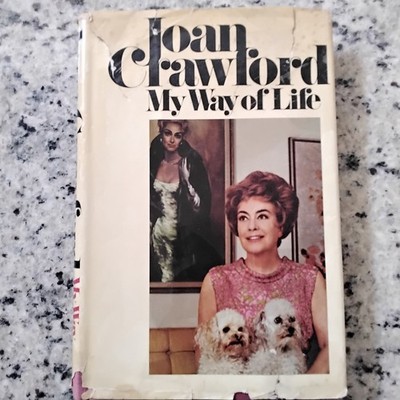 Joan Crawford Autobio My Way of Life Movie Actress Children Travel Photos HC/DJ