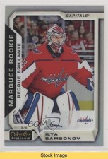 2018-19 O-Pee-Chee Platinum Marquee Rookies Rainbow Ilya Samsonov #165 READ 4om