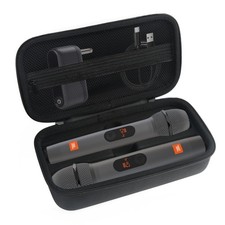 Wireless Microphone Carrying Case Compatible with JBL Dual Microphone System ...