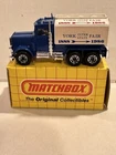 Lesney Matchbox Peterbilt Tanker 1981  York Interstate Fair With Box FREE SHIP