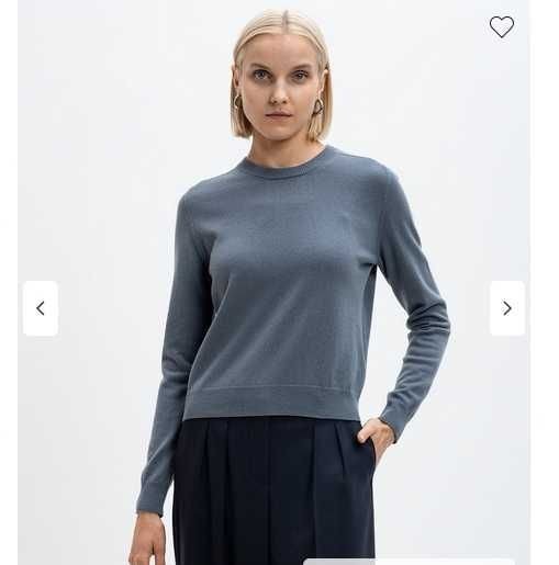 Women Peserico Sweater Teal Silk Wool 40