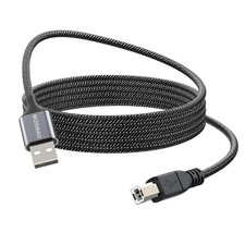 USB Printer Cable 3.28FT Type A to B High Speed Cord for HP Canon Epson Dell