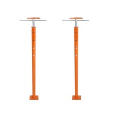 2 Pack 18000 LBS 53-93" Adjustable House Jack Post Steel Support Pole Floor Jack