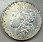 1898 Morgan Silver Dollar BU | Strong Luster | Original Surfaces | 90% Silver $