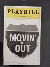 Billy Joel's Movin' Out - 2005 - Richard Rodgers Theatre, NYC w/tickets
