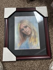 christina aguilera framed painting Hai Yan 20x24