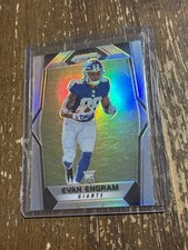 2017 Panini Prizm Football Base Rookie Card #299 EVAN ENGRAM RC Silver Prizm. rookie card picture