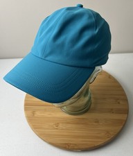 Lululemon Strapback Hat Teal Blue Nylon Adjustable Running Training Yoga