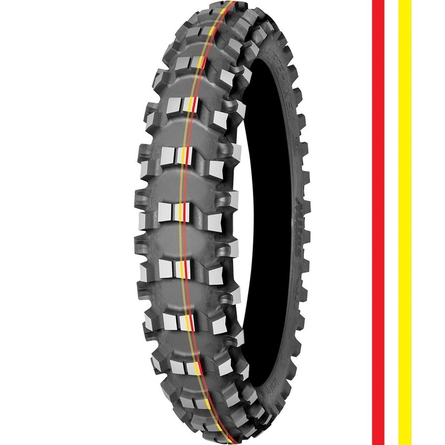Motorcycle Tyre Mitas 120/90 -18 NHS 65M TT RYLT Rear Terra Force MX SM Suzuki