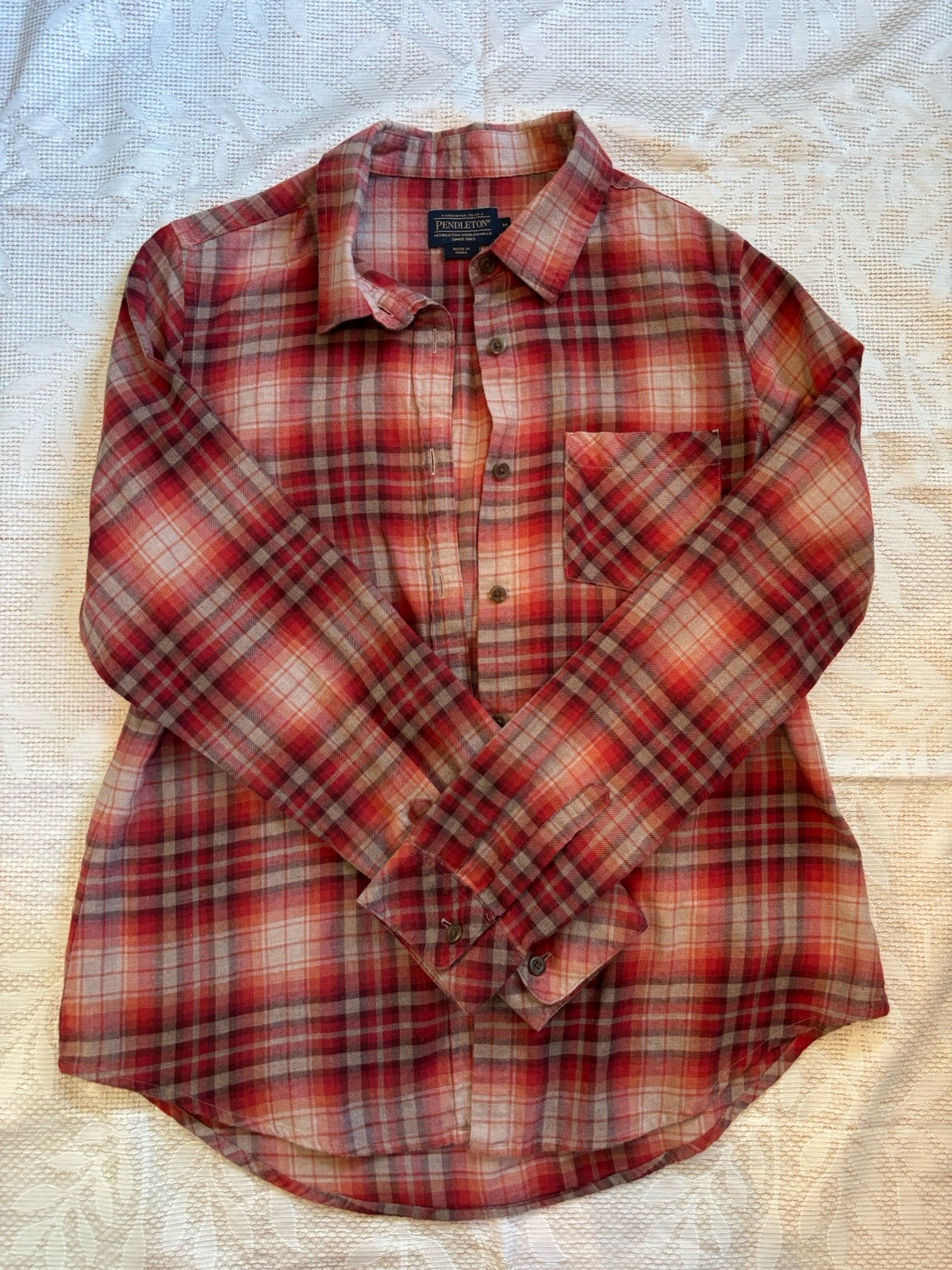 PENDLETON FLANNEL EXCELLENT CONDITION /MEDIUM/ RE… - image 1