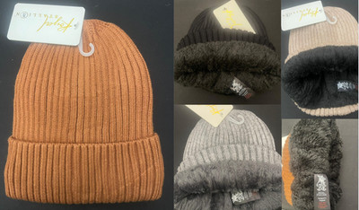 Unisex dicke weiche gerippte Beanie Mütze Sherpa Fell gefüttert Strick Winter Thermo Ski Mütze