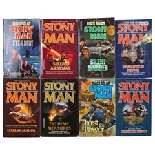 Stony Man Series by Don Pendleton Military Intelligence Books Paperback Lot of 8