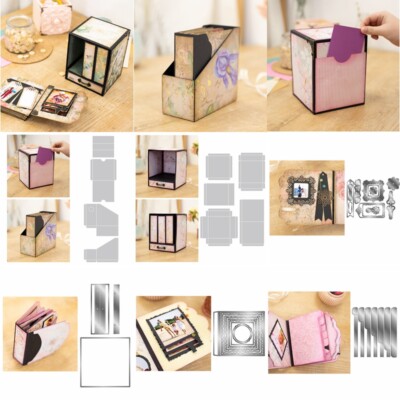 Fry Box Dies Christmas Gift Box Metal Cutting Dies - Steel Die Cuts For ...