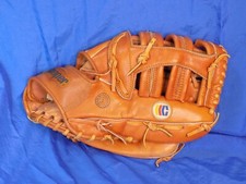 COOPER DIAMOND C Baseball Glove 12.75" RHT Leather 758 Made in Taiwan VTG
