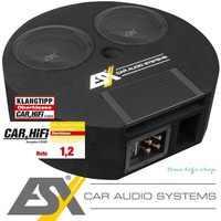 Esx DBX-800Q 800 Watt Subwoofer Reserveradmulde Bassbox Auto Reserverad