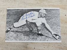 ORIGINAL BUCK O'NEIL NEGRO LEAGUE KANSAS CITY MONARCHS CHICAGO CUBS SIGNED CARD
