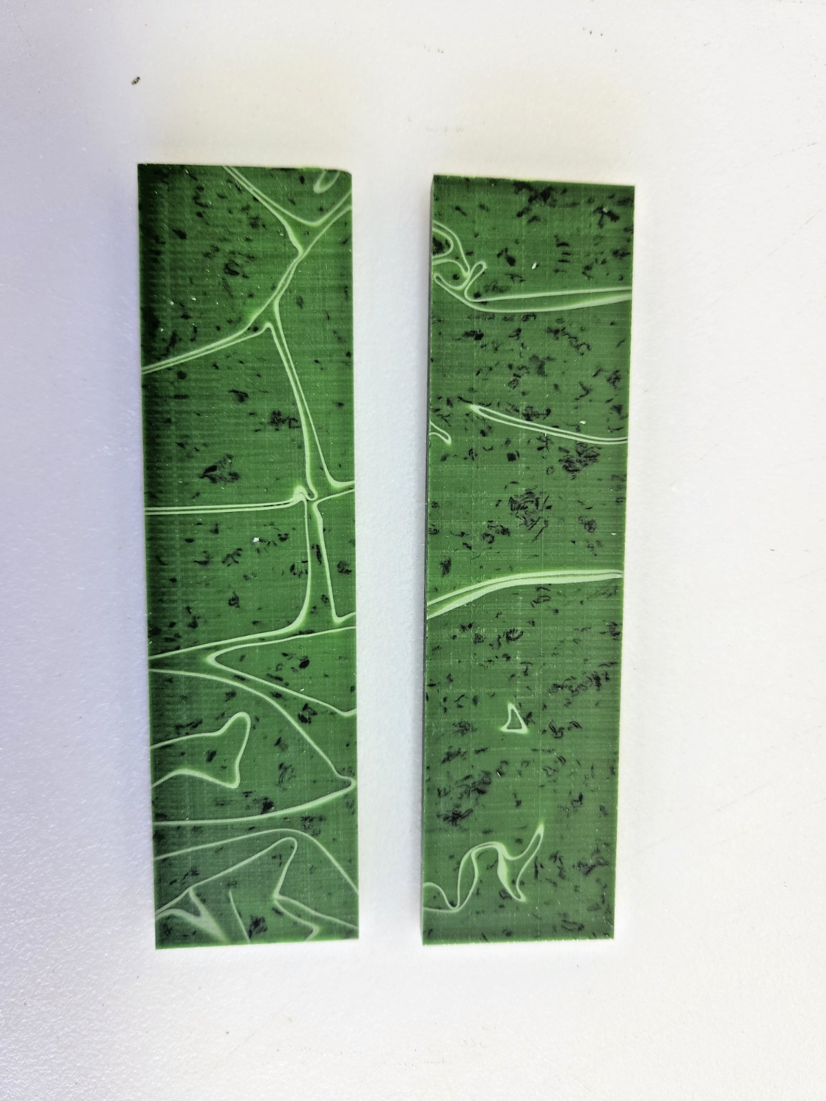2 Pcs Of 1/8 Kirinite™ CYCLONE  Knife Handle Blanks Scales 1/8  x 5.5 x 1.5 inch