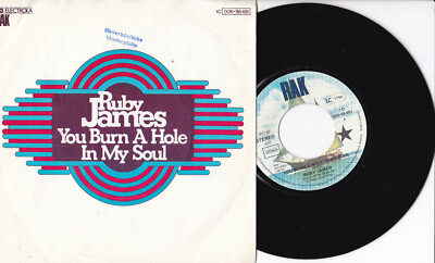 Ruby James  -You Burn A Hole In My Soul / Summertime Time- 7'' 45 RAK  