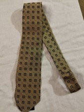 UOMO CRAVATTA VERSACE COLORE FANTASIA A QUADRI CON GHIRIGORI STILE ROMANO