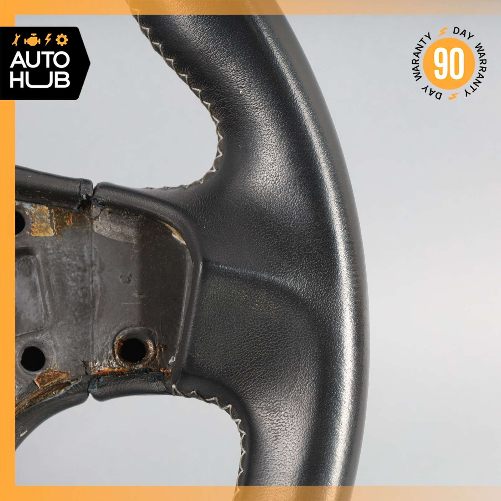 08-18 Bentley Continental GTC GT Flying Spur Driver Steering Wheel Black OEM