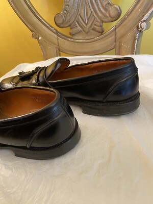 Allen Edmonds Black Cannondale Tassel Split Toe Slip On  display picture 1