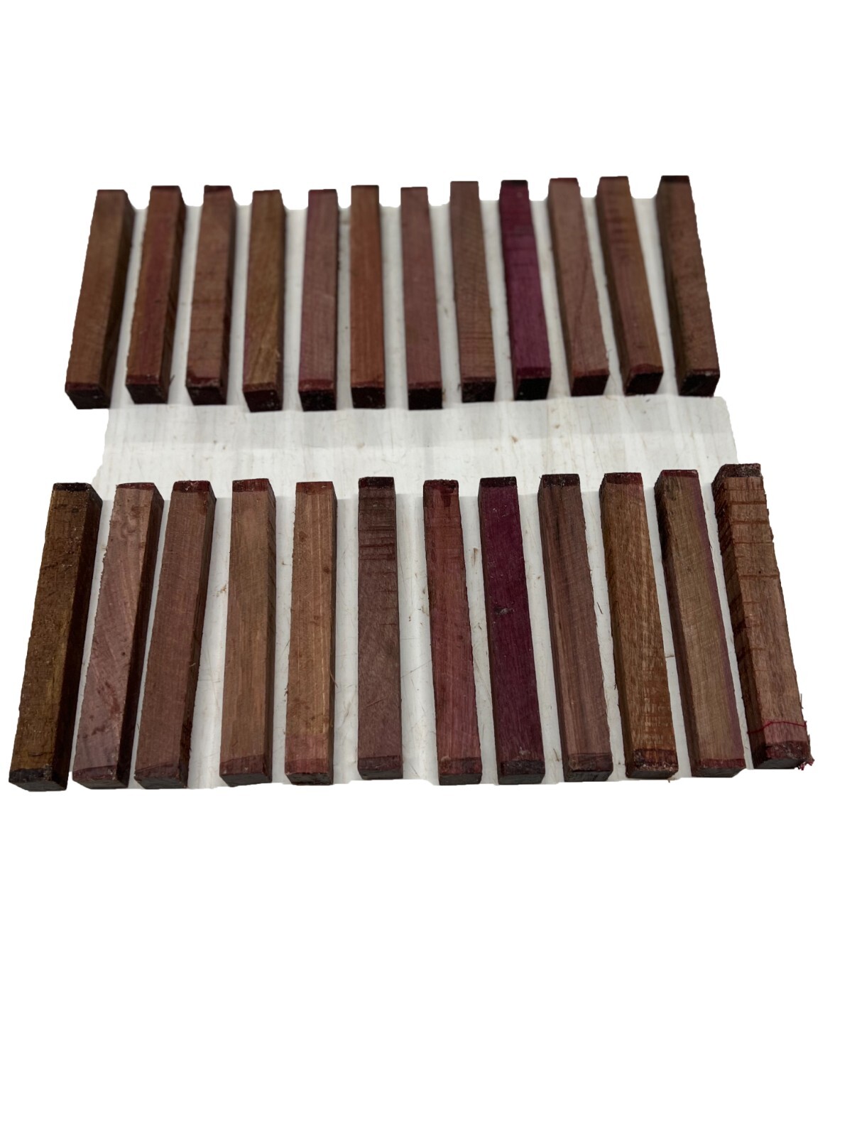 24 KD Purpleheart Pen Turning Blanks Carving Wood Blocks Lathe 3/4" x 4" eBay