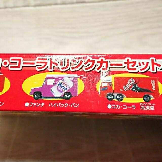 Set De Voitures TOMICA Coca Cola Collection – Miniatures Japonaises D’Occasion