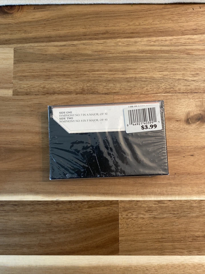 The Beethoven Collection Cassette Tape Cadenza Deluxe Edition 1989 New Sealed - Image 3 of 4