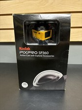 Kodak Pixpro Sp360 Action Video Camera AS IS with Accessories No SD 
