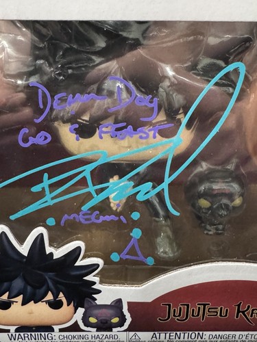 Jujutsu Kaisen 4 Pack Funko Signed - Itadori, Gojo, Megumi, Kugisaki JSA COA - Picture 3 of 16