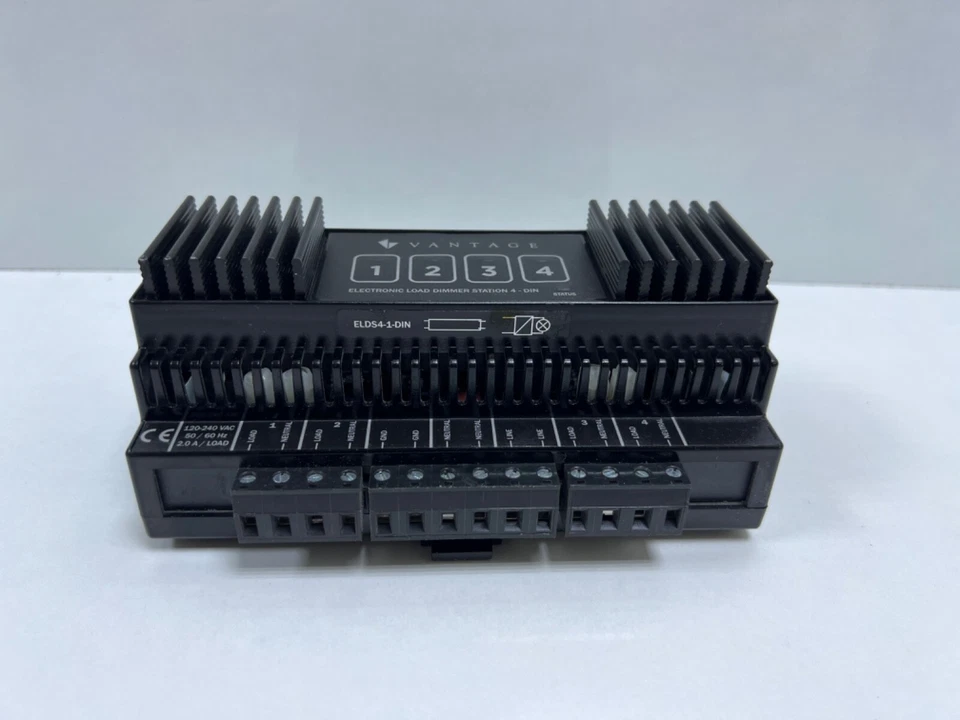 Vantage Dimmer ELDS4-1DIN, Elektronik Lastdimmerstation 4-DIN - Image 4 of 4