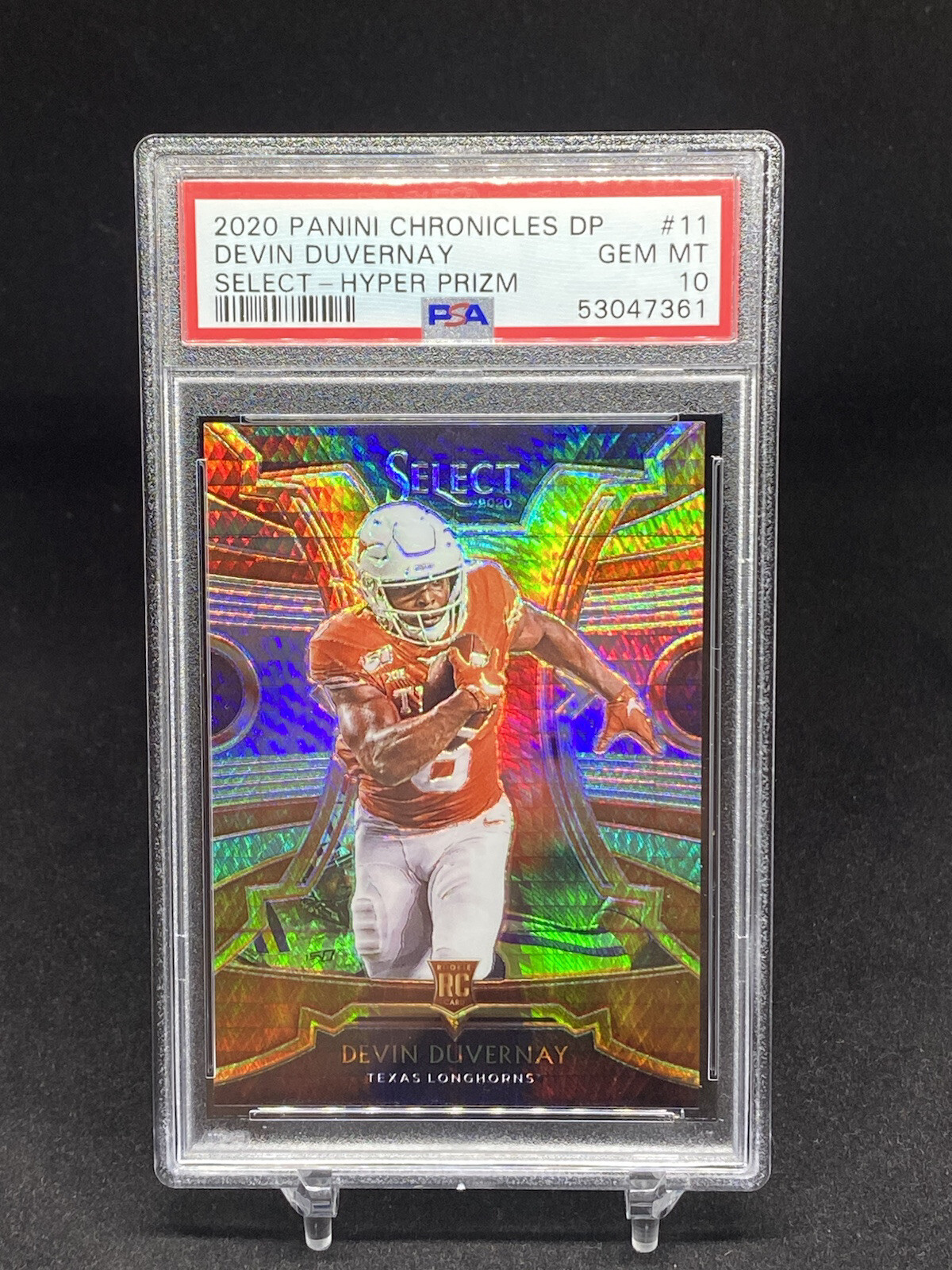 Devin Duvernay Panini Chronicles Draft Picks Select #11 Hyper Prizm