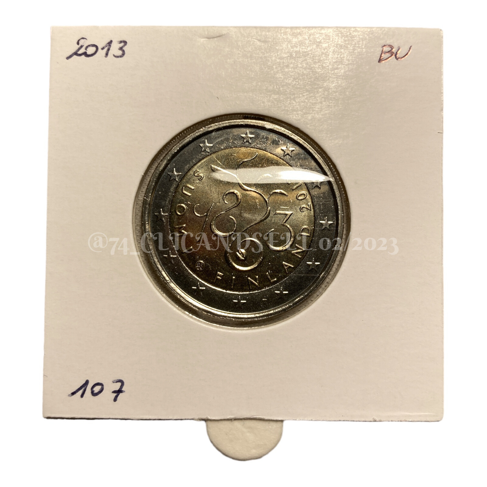 2 Euros commémorative Finlande 2013 - 150ème anniversaire du Parlement