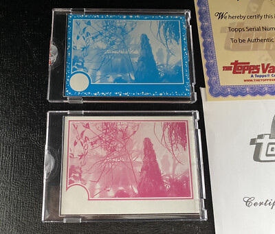1982 Topps Vault E.T. The Extraterrestrial 2 Card Proof Set #79 ET 80s Movie