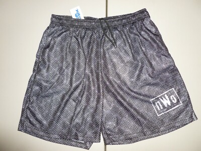 Chalk Line NWO Retro Shorts chalkline wwe wcw black L large hulk hogan ScottHall