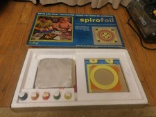 Vintage Kenner Spirofoil Paint Drawing Set Board Game MIB Complete