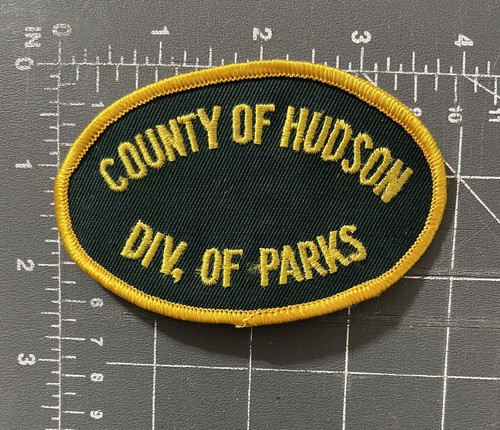 Vintage County of Hudson Division of Parks Patch Div. New Jersey NJ & Recreation