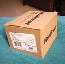 Kwikset Single Cylinder Keyed Entry Deadbolt Matte Black 99800-134 Brand New
