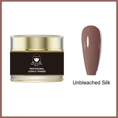 Cleopatra Nails Professional Acrylic Powder - 2 oz (Unbleached Silk Color)