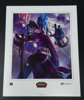 WoW TCG World of Warcraft ArtWork 2007 UDE Limited Edition - Draenei Mage