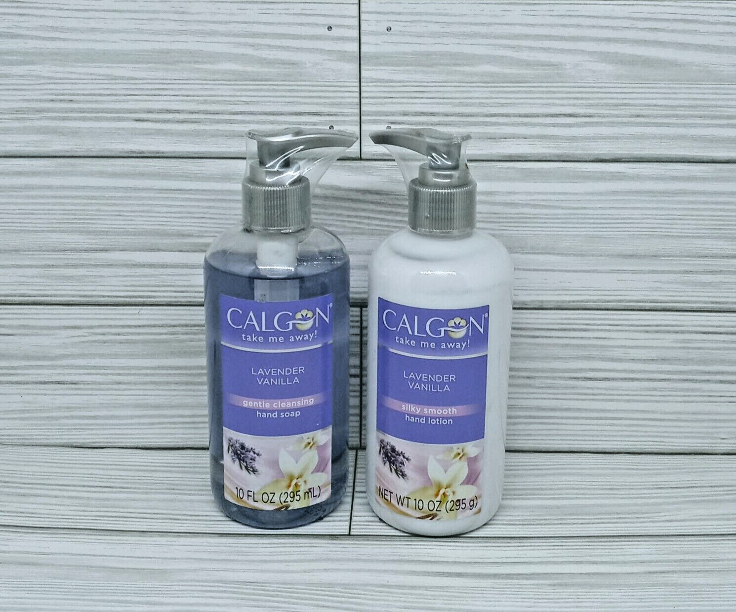 Calgon Take Me Away Lavender Vanilla  Hand Lotion And Soap S