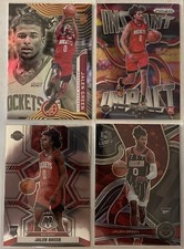 2021/22 JALEN GREEN ROOKIE LOT OF 4 HOUSTON ROCKETS (1) SPECTRA VAR. 